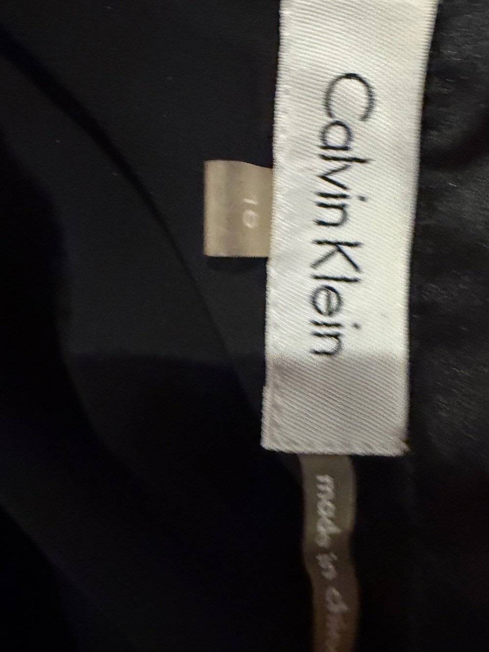 Calvin Klein Black Sequin Maxi Skirt Evening Dress - Picture 3 of 4